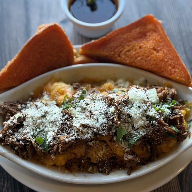 Birria Mac & Cheese.